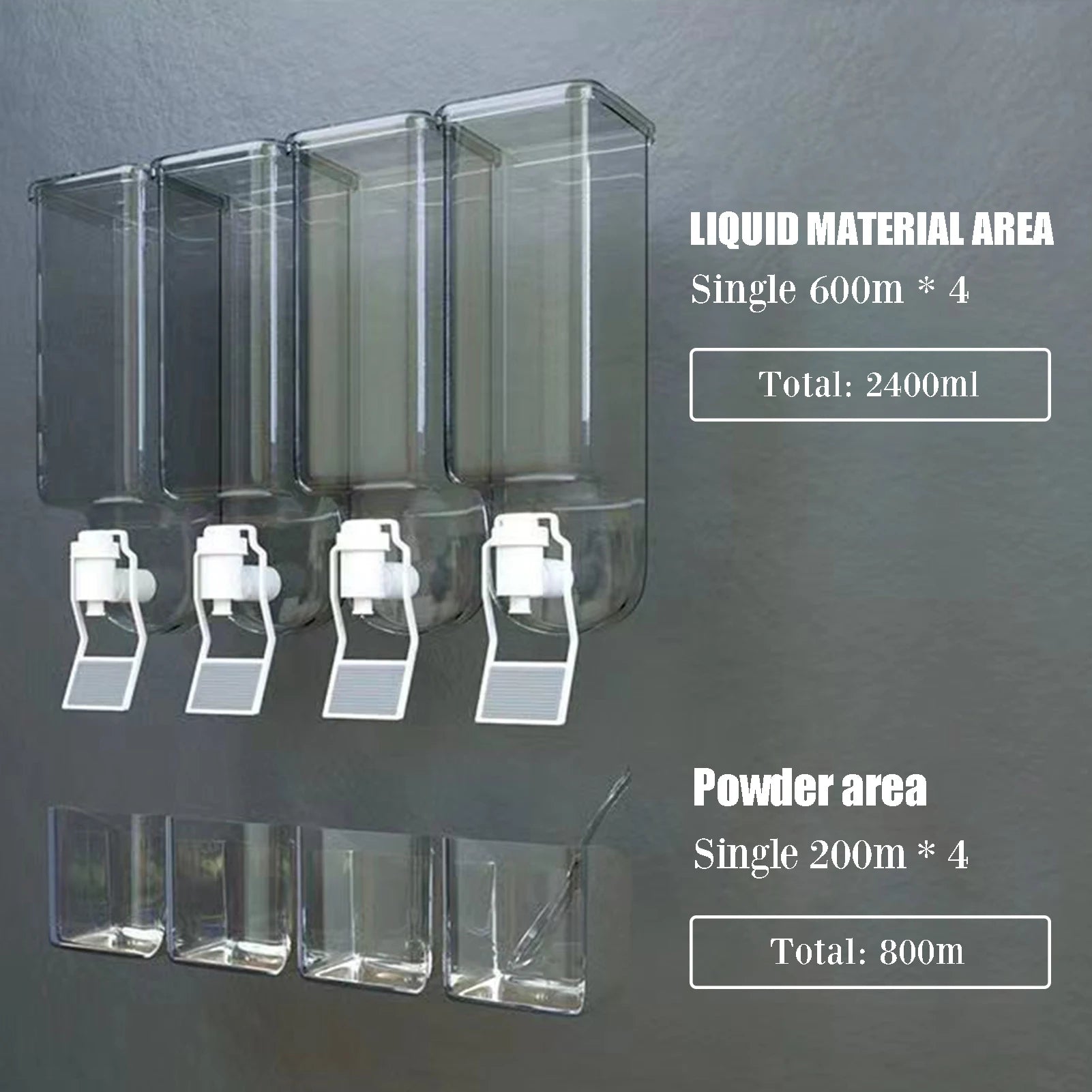 Kunststoff-Gewürz behälter leicht zu reinigende Gewürz box für koscher Pfeffer und Meersalze