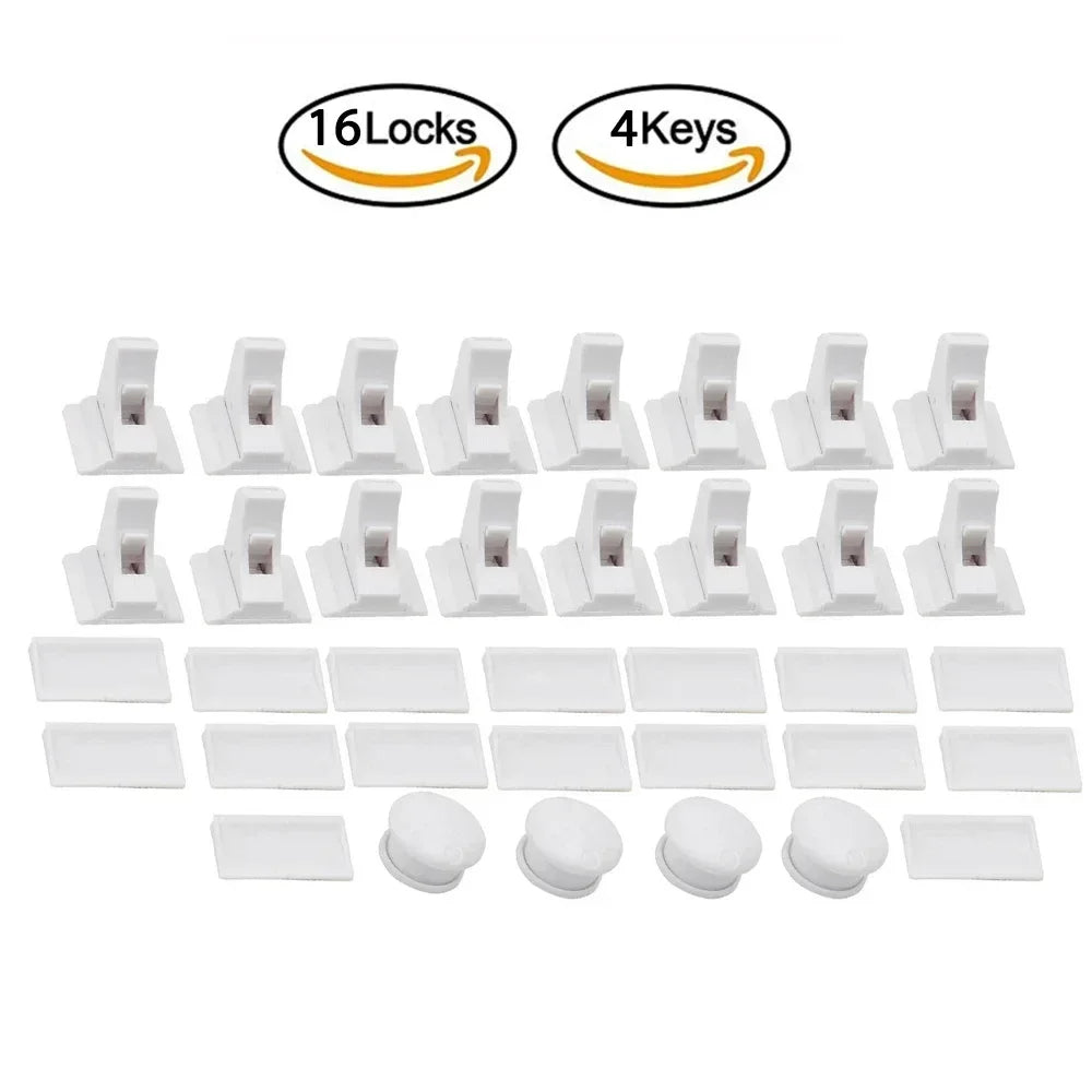 Magnetisches Baby-Sicherheits schloss Kinderschutz unsichtbare Schubladen verriegelung Schrank türschloss begrenzer Kinder sicherheit