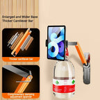 Eary Tablet Wand halterung 360 ° Drehung Tablet Halter Ständer Küche Wand halterung kompatibel mit iPad/iPhone/alle 4, 5-6, 5-Zoll-Tablet