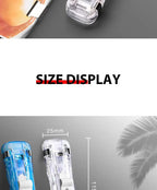 Mini Traceless Wiederverwendbare Hand Klemme Push Hefter Papier Buch Datei Büro Schule Student Binder Bindung Werkzeuge Liefert Zubehör