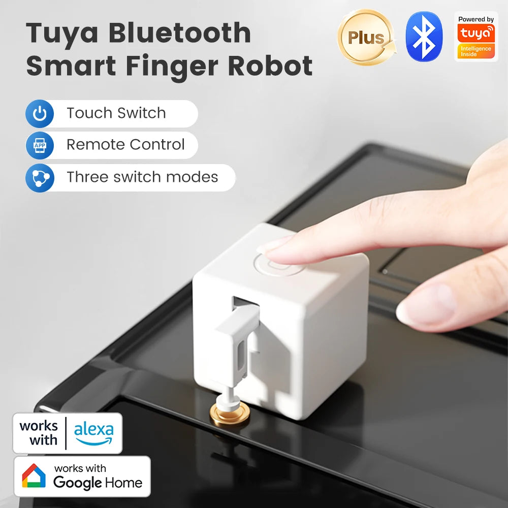 Timethinker Fingerbot Plus – Smart Button Pusher, Tuya Zigbee/Bluetooth, Alexa & Google Home