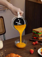 BALASHOV Multifunktions-Smoothie-Maker mit automatischer Sojamilcherhitzung, Eiswürfelrührfunktion und Saftzubereitung – Leiser Betrieb, Digitalanzeige