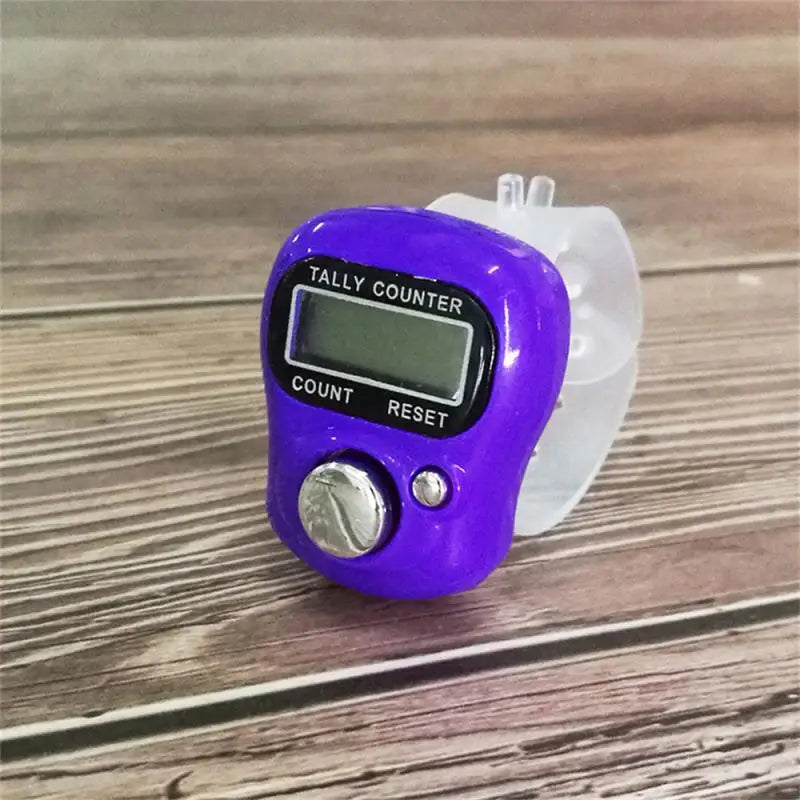 LCD Finger-Reihenzähler für Stricken & Nähen – Mini Digital Tally Zähler