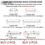 Samt-Sofabezug, dick, elastisch, 1/2/3/4-Sitzer-Sofabezug für Wohnzimmer, Samt-Plüsch, L-förmiger Ecksofa-Couchbezug