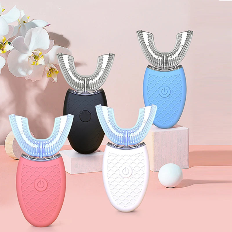 U-Typ Dental Beauty Instrument automatischer Mund mit elektrischer Zahnbürste tragbarer Kaltlicht-Scaler.