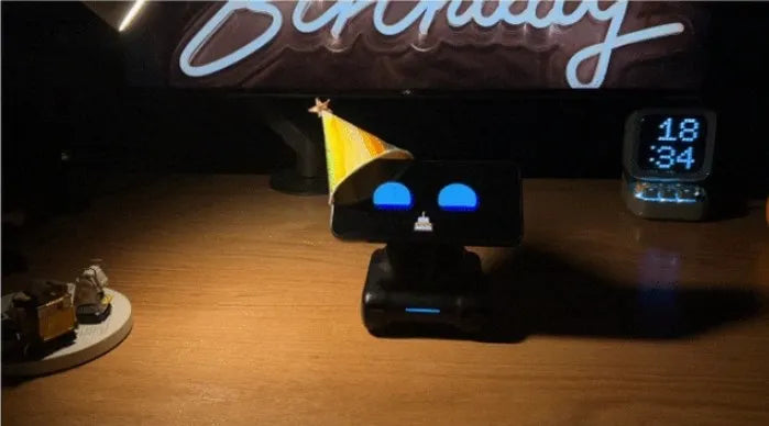 LOOI Roboter Smart Toy Verwandeln Sie das Smartphone in einen Desktop-Roboter. Magnetische mobile KI-Geste, Gesichtserkennung, GPT-Sprachdialog-Spielzeug