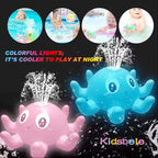 Baby Badespielzeug Oktopus – Leuchtend, Musik & Wasserspritzer