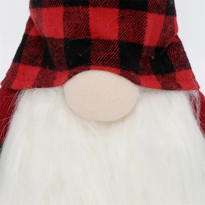 20/30 cm LED Gesichtslose Puppe Elf Zwerg mit Lichtern Weihnachtsdekoration Zuhause Frohe Weihnachten Navidad Kinder Neujahr Geschenk 2025