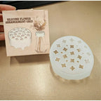 Silikon-Blumengitter für Vasen – Flexibler Blumenstielhalter, Wasserdicht & Wiederverwendbar | DIY