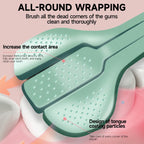 3D-Handzahnbürste Dreiseitige U-förmige weiche Zahnbürste für die umfassende Mundreinigung für Erwachsene (Farbe zufällig)