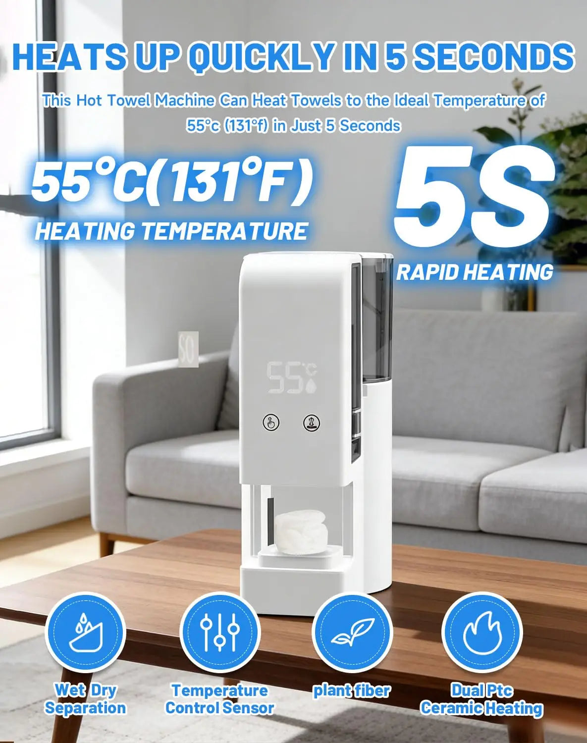 Heißer Handtuchwärmer