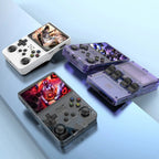 R36S Retro-Handheld-Videospielkonsole, Linux-System, 3,5-Zoll-IPS-Bildschirm, tragbarer Handheld-Videoplayer, 64 GB, 15.000 Spiele