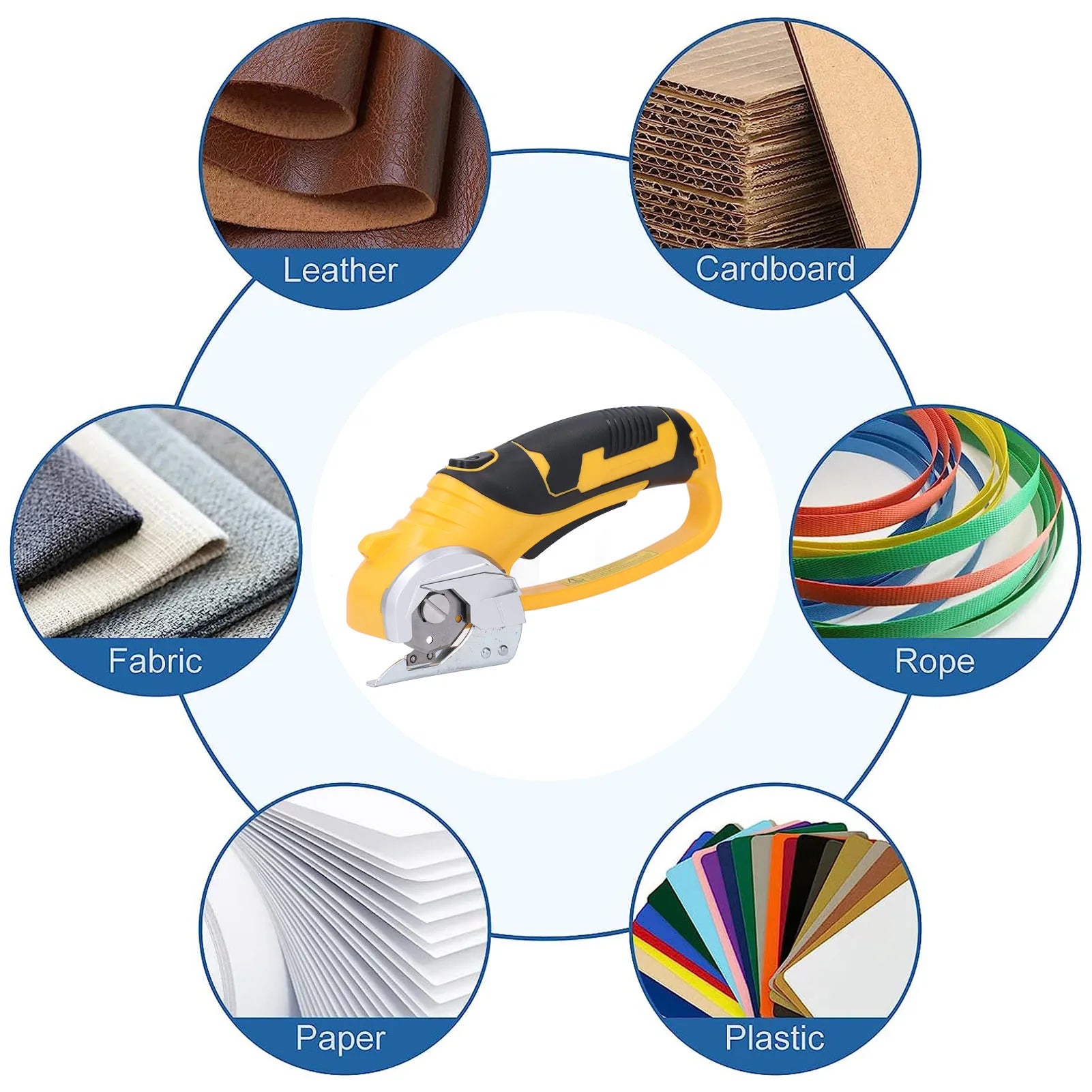 Elektrischer kabelloser Kartonschneider