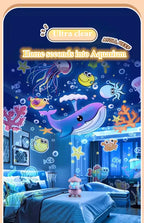 Sternprojektor für Kinder, 12 Filme, Sternlichter für Deckenprojektor, Baby-Nachtlampe mit Bluetooth-Lautsprecher, exquisite Geschenke