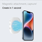 Luxuglow Mini Selfie-Monitor – Kabellos, Magnetisch, 2" HD, WiFi, Bluetooth, 4 Farben