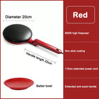 220 V Elektrische Crepe Maker Frühling Rollen Pfannkuchen Maschine Antihaft-Grillplatte Backform Kuchen Pizza Maker Leichte Lebensmittel BBQ Braten Pan