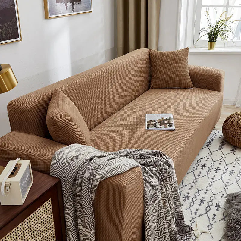 Elastischer Jacquard-Sofabezug für Wohnzimmer, schmutzabweisend, waschbar, Sessel, Sofa, Schonbezug, Schutz für Zuhause, Couch, Dekor, 1/2/3/4 Sitz