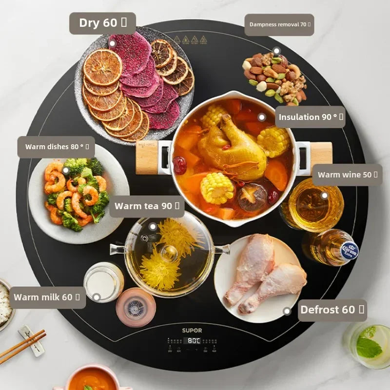 Temperatur Mahlzeit Gemüse Heizbrett Heißer Schneidebrett Isolierung Pad Heizplatte Konstante Artefakt Multifunktional