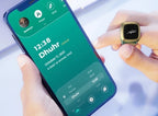 Zikr Ring M02 – Smarter Muslimischer Gebetszähler mit WLAN & App, IP68, 18/20 mm