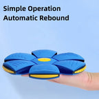 Verformbare fliegende Untertasse, Ball, magisches Entlüftungsspielzeug für Kinder, Outdoor/Indoor, Eltern-Kind-Fußdruckentlastung, Stress, Dekompressionsgeschenk