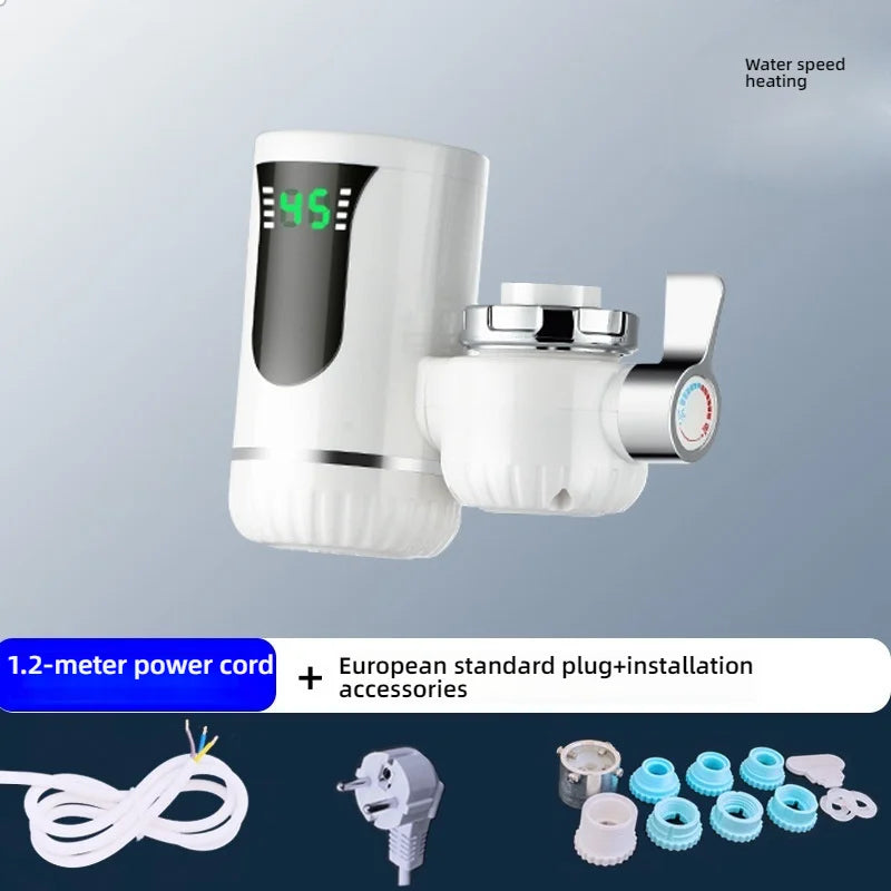 Elektrische Küche Waschbecken Warmwasserbereiter Wasserhahn Instant Hot Edelstahl Wasserhahn Heizung Kaltheizung Küchenzubehör