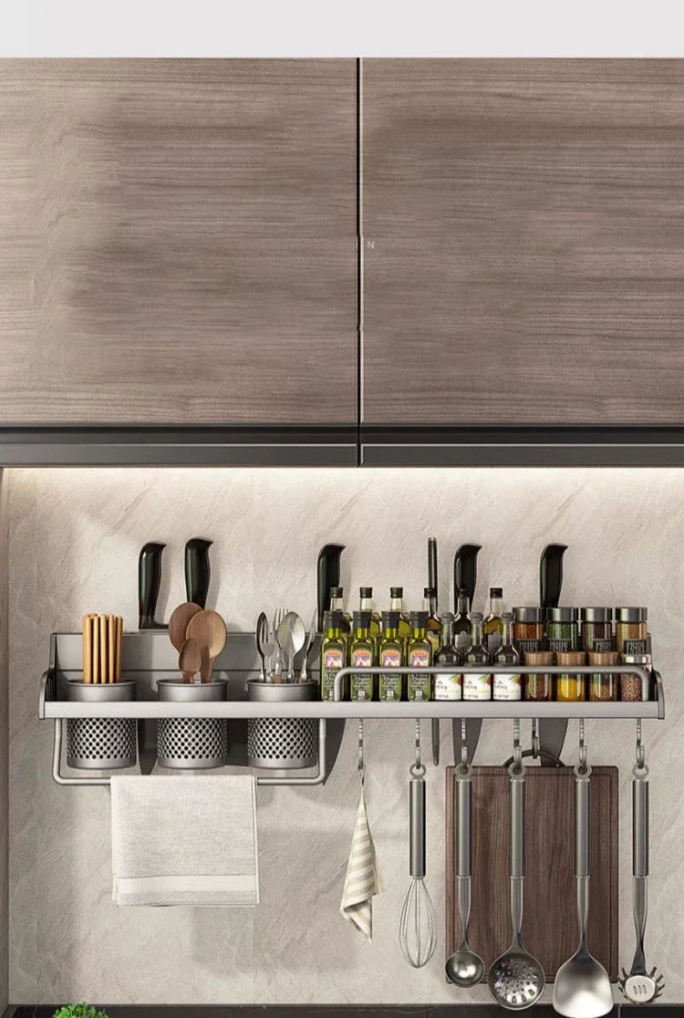 Küche Lagerung Rack, Multifunktionale, Schneiden Bord Halter, Gewürz Rack, Utensilien Rack, für Küche Gewürz Halter Organisieren