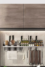 Küche Lagerung Rack, Multifunktionale, Schneiden Bord Halter, Gewürz Rack, Utensilien Rack, für Küche Gewürz Halter Organisieren