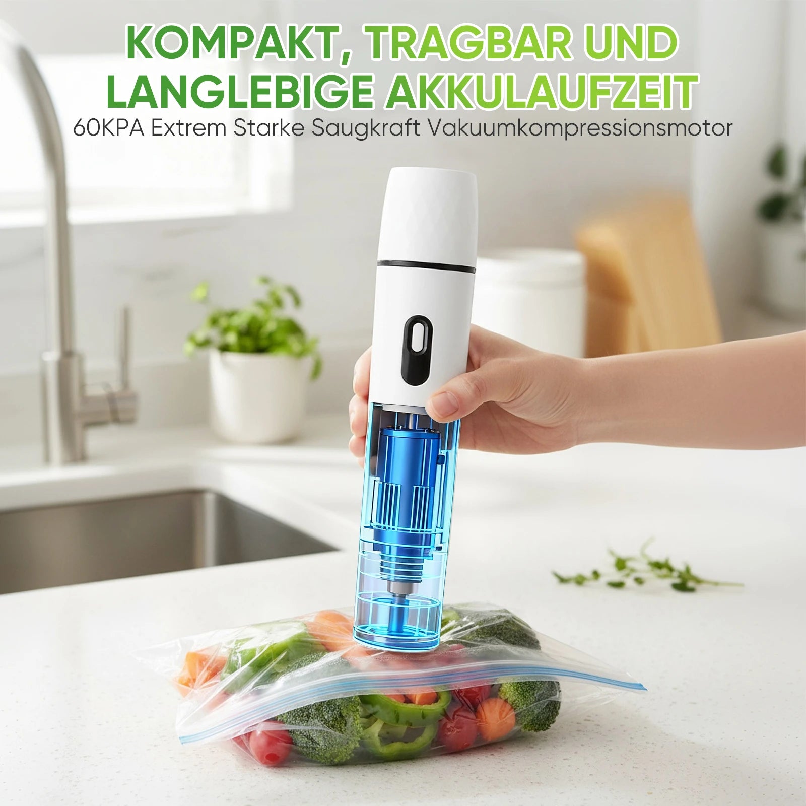 Handheld Vakuumierer Mini Maschine Küche Vakuum Packer Maschine Kleine Versiegelung Maschine Tragbare USB Elektrische Lebensmittel Vakuum Versiegelung