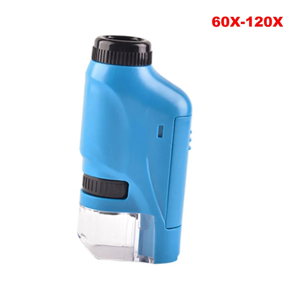 1000x Kinder mikroskop elektronische Lupe Kamera 200 Megapixel pädagogische Wissenschaft Spielzeug mit 8 LED-Licht Foto Video-Funktion