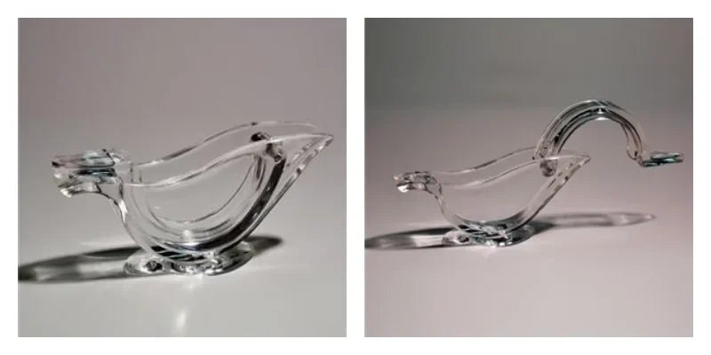 1Pc Zitrone Squeezer Vogel Kunststoff Orange Squeezer Zitrone Scheiben Squeezer Presse Entsafter Clip Manuelle Orange Entsafter Küche Zubehör