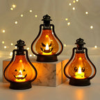Horror Halloween LED Wind Licht, Tragbare Kürbis Geister Laterne, Bar Desktop Ornament, Halloween Decor Requisiten