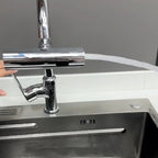 Küche Wasserhahn Wasserfall Stream Sprayer Kopf Sprayer Filter Diffusor Wasser Sparende Düse Wasserhahn Anschluss Mixer Wasserhahn Zubehör