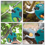 YOFIDRA 30 MM Bürstenlose Scheren Schere 2 Gänge Cordless Garten Obst Baum Zweig Beschneiden Power Werkzeuge Für BL1850B 18 V batterie