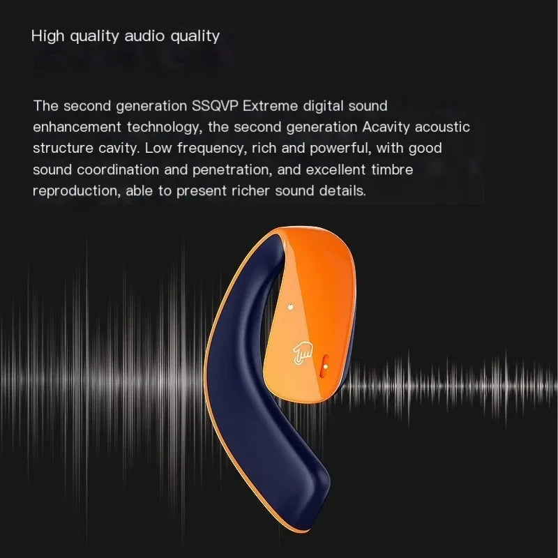 2024 neue T22 Knochen Leitung Bluetooth Kopfhörer Headset Mini Schlafen Drahtlose Kopfhörer Sport Spiel Musik Mit Mic Mädchen Geschenk