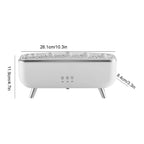 300 ml dynamischer tanzender Quallen-Luftbefeuchter, 5 Düsen, bunte Beleuchtung, Aromatherapie-Diffusor, 2 Nebelmodi für das Heimbüro