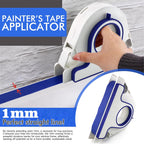 SHENGMEIYU Abdeckband-Abroller 25mm – Mit Cutter, für Fensterrahmen & Renovierung, Weiß oder Blau