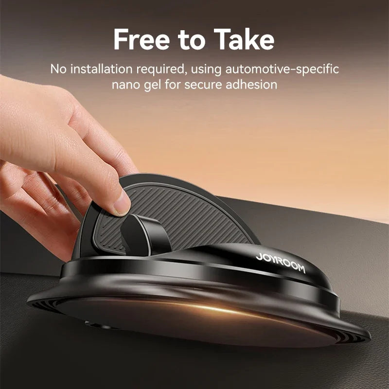 Joyroom Universal Autotelefon halter 360 ° Drehung Silikon Armaturen brett Telefon halterung Einhand bedienung Telefon halter für den Auto gebrauch