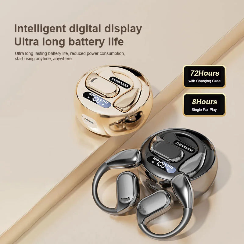 2025 Neue AI-Übersetzungskopfhörer OWS Non-In-Ear-Bluetooth 5.4 ENC-Kopfhörer mit 144 Arten von Sprachen gleichzeitige Interpretation