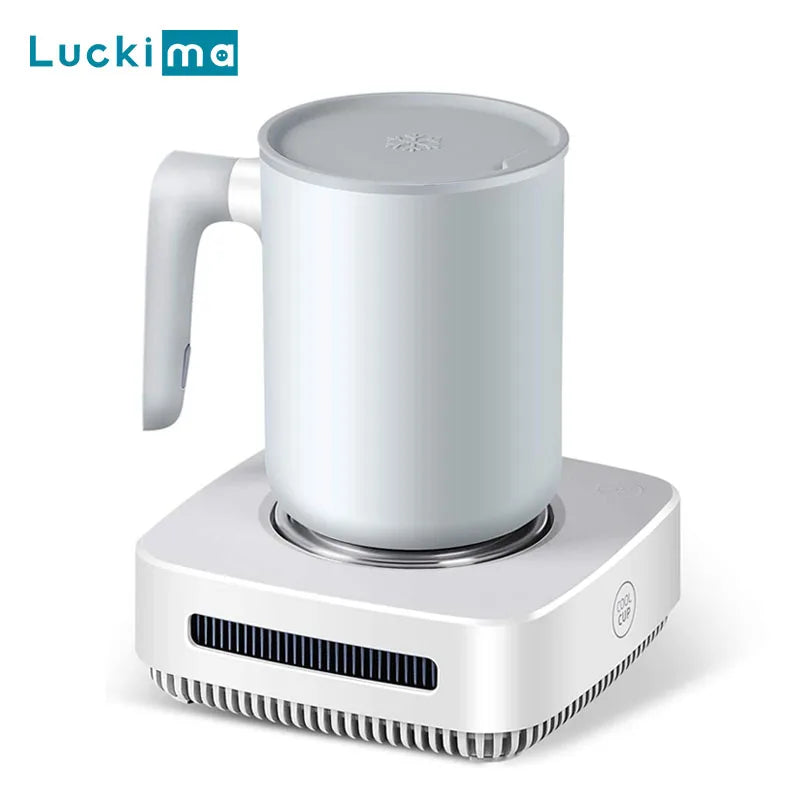 2 In 1 Tasse Kühler Kaffee Becher Wärmer für Office Home Schreibtisch Verwenden Heizung Kühlung Getränke Platte für Wasser Tee getränke Milch Bier Kakao