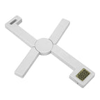 Kompakte, zusammenklappbare digitale Küchenwaage, präzise, faltbare, tragbare Lebensmittelwaage