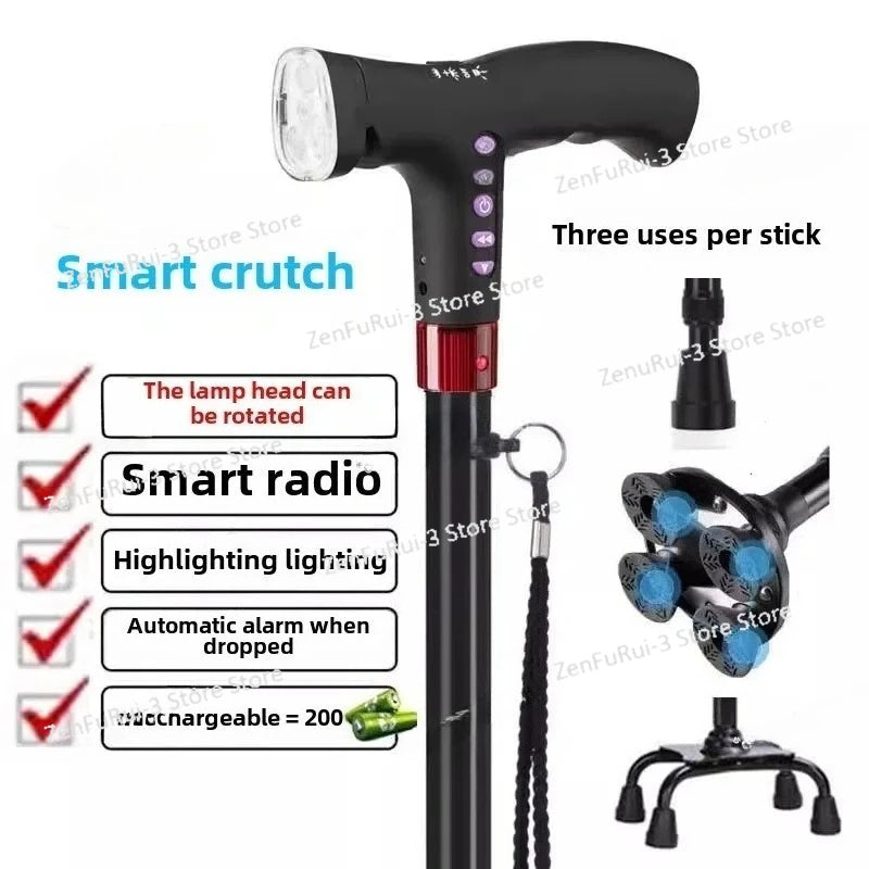 Intelligenten Krücken für ältere Menschen