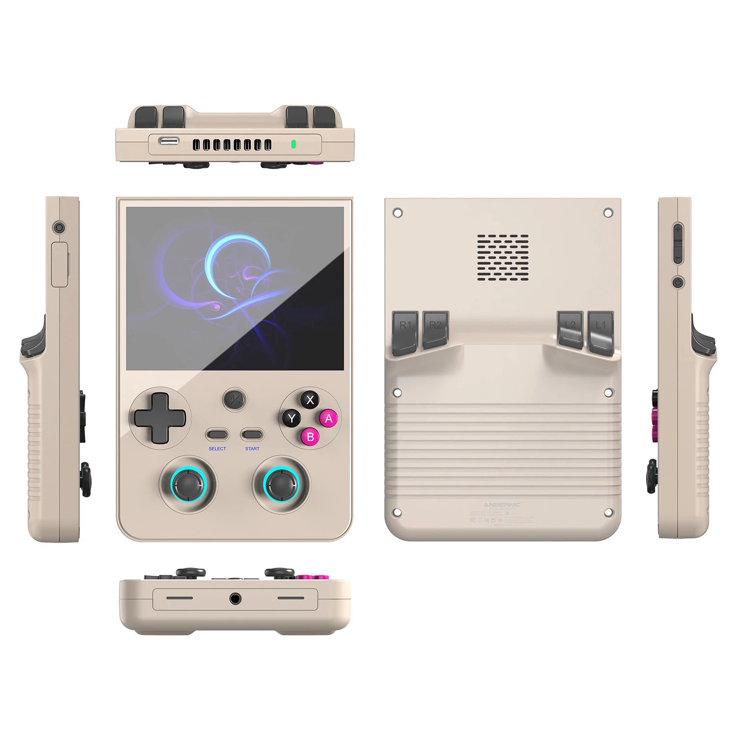 Anbernic RG477V Retro Handheld-Konsole – Android 14, 4,7", PS2/PSP/N64