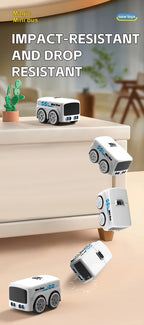 Smart RC Magic Mini Bus, Intelligente Fernbedienung, Geste Sensing Induktion, Folgen Cartoon, Auto Animation, Fahrzeug Spielzeug, Kinder Geschenk
