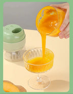 4In1 Elektrische Gemüse Cutter Set Handheld Drahtlose Elektrische Knoblauch Stampfer Lebensmittel Chopper Fleischwolf Maschine Lebensmittel Peel Scheibe