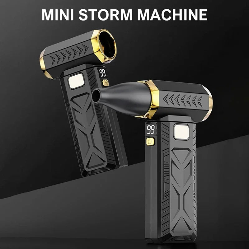 Xiaomi 400000 U/min Violent Fan Leistungsstarkes elektrisches Gebläse Tragbarer Staubreiniger Typ C Aufladung 53 m/s Bürstenloser Turbo-Jet-Lüftergebläse