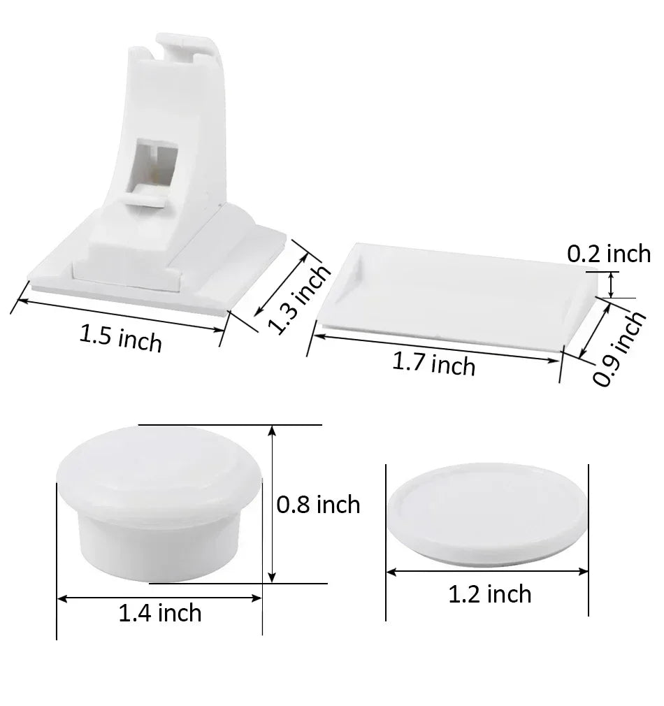 Magnetisches Baby-Sicherheits schloss Kinderschutz unsichtbare Schubladen verriegelung Schrank türschloss begrenzer Kinder sicherheit