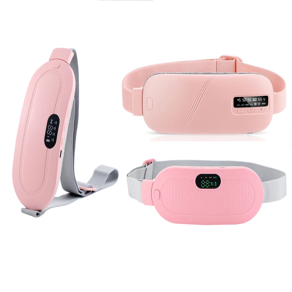 Elektrischer Massagegürtel gegen Periodenkrämpfe – Wärme & Vibration