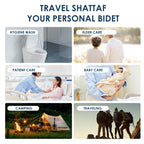 2,5 l tragbares elektrisches Bidet, wiederaufladbar, Shataf-Handbidet, Po-Sprühgerät für die persönliche Hygiene, Reinigung, Reisen, Camping, Bidet