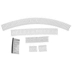 Haar-Finishing-Clip U-förmig – Ganztags-Halt, Unsichtbar, Biegsam | Legierung | 5 Stile & 2 Sets