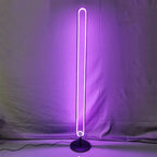 NEUE Moderne RGB Remote Minimalist LED Boden Lampen Bunte Alexa Stehend Lampe für Wohnzimmer decor Indoor Boden Lichter